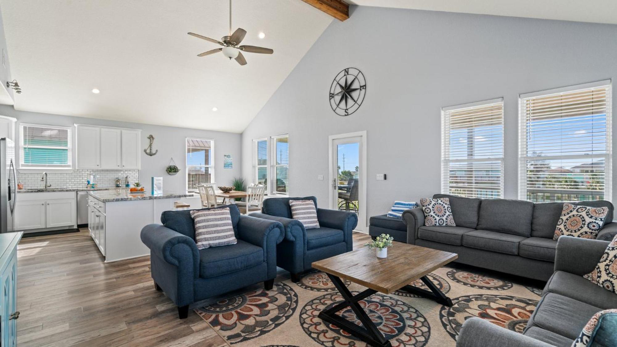 Seas The Day West End Less Than 5 Min Walk To Holiday home Galveston
