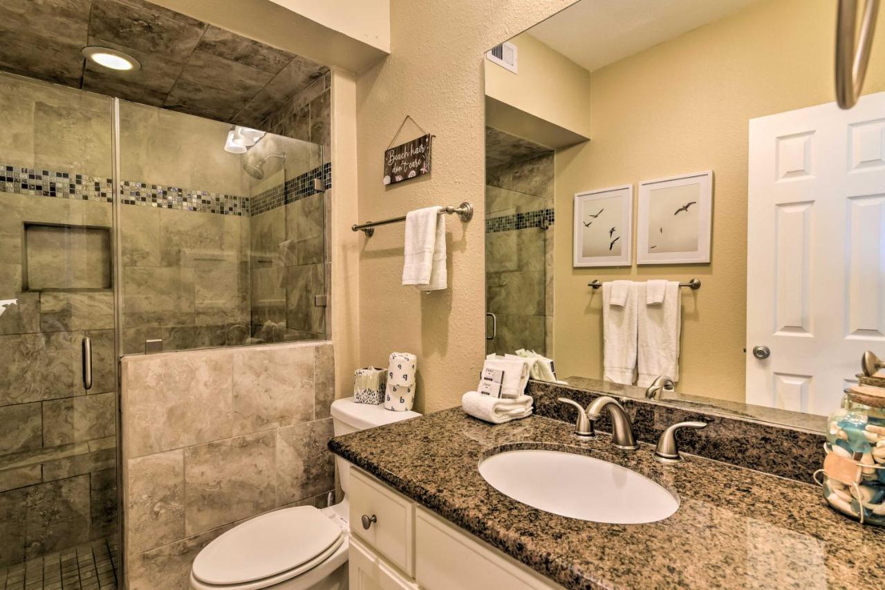 Retreat With Balcony And Ocean Views! Apartment Galveston