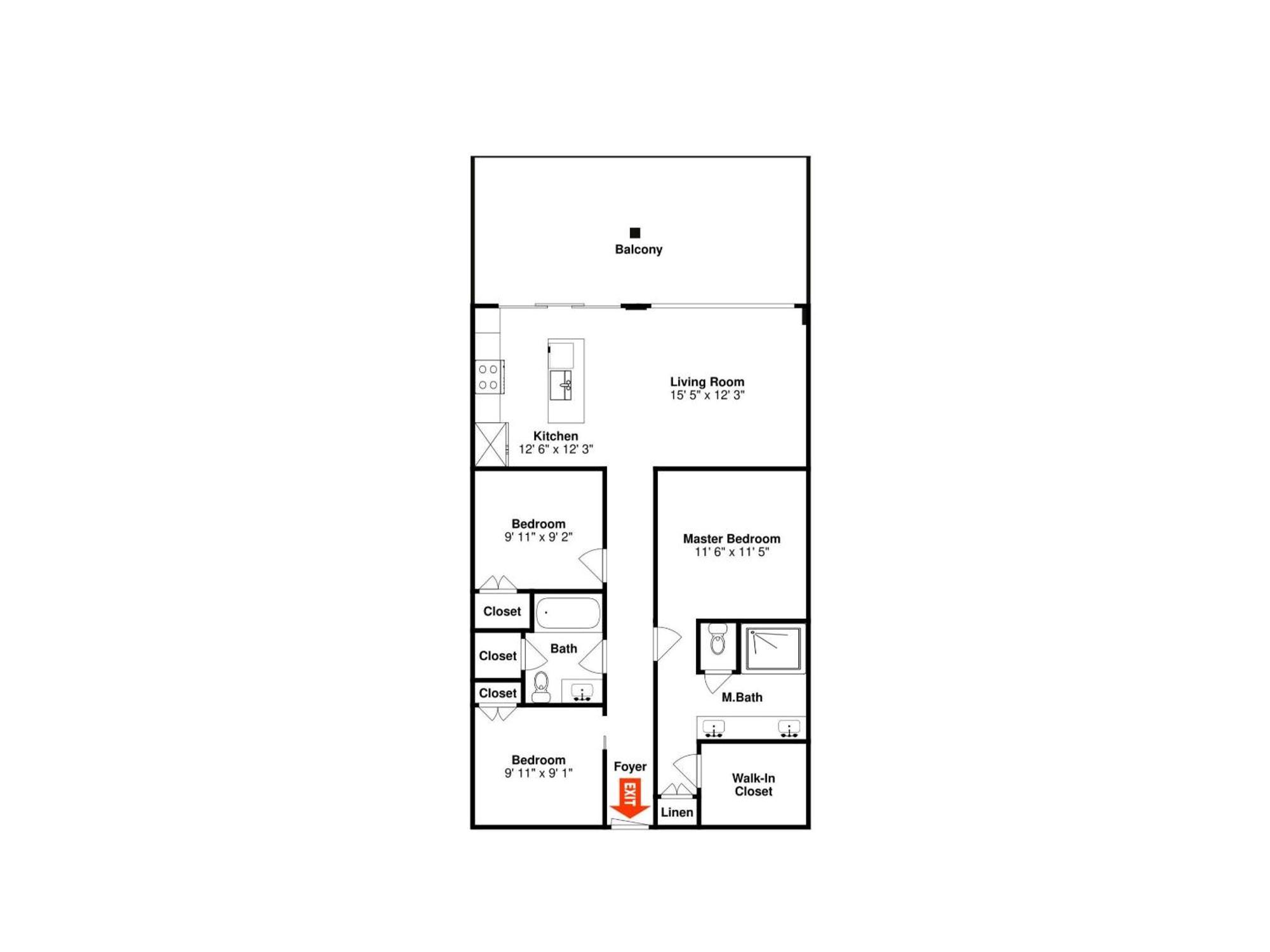 Apartment Diamond 203 - Coastal Chic Galveston