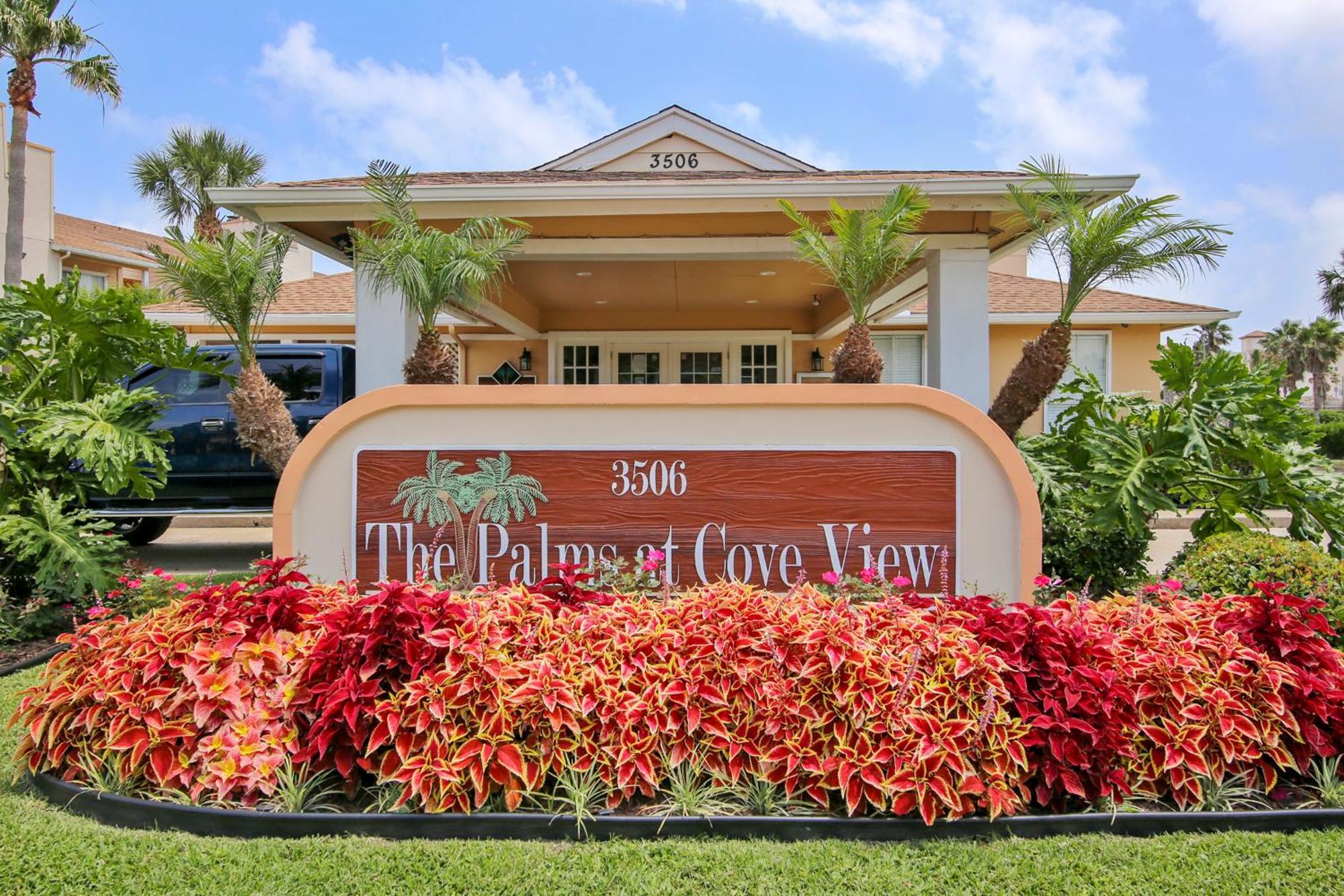 Palms At Cove View 809 - Canvas Palms * Galveston