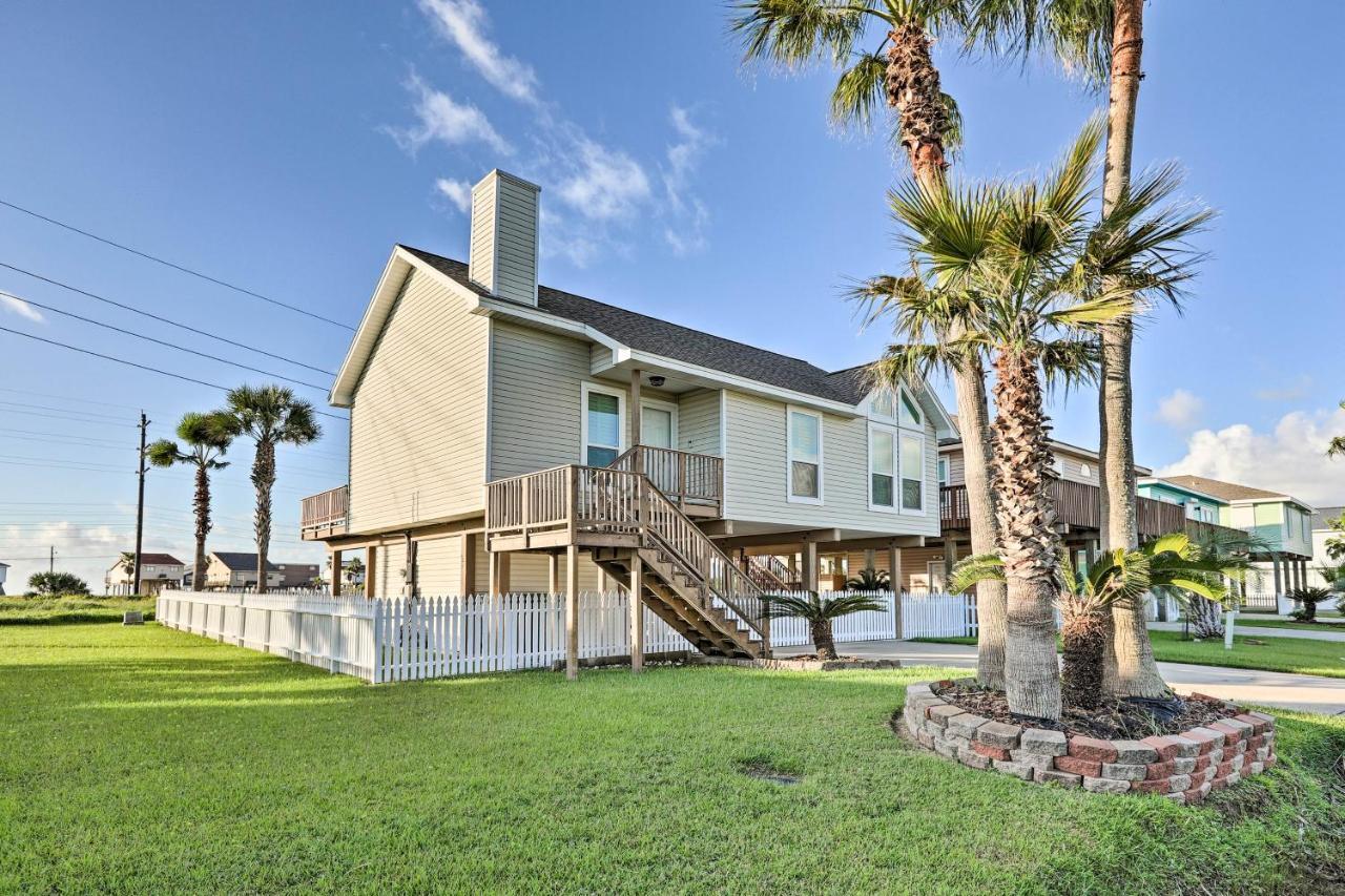 House With Ocean Views And 2 Decks! * Galveston